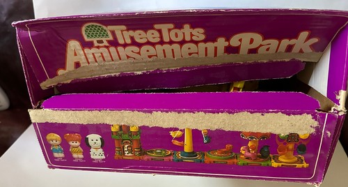 VINTAGE TREE TOTS AMUSEMENT PARK COMPLETE IN OPEN BOX KENNER 1976 - Picture 5 of 10