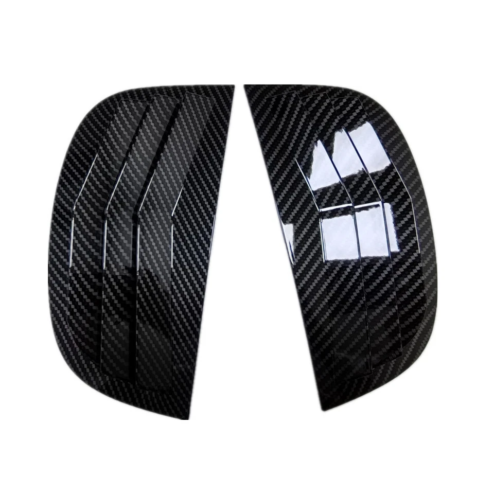 Carbon Fiber Rear Window Quarter Louver Cover For Peugeot 208 18-24/ 308 14-20 - Image 3 of 4
