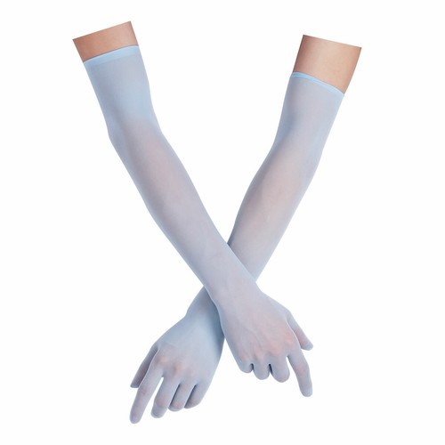 Guantes pantimedias transparentes para mujer guantes largos de dedo completo accesorio de fiesta - Imagen 13 de 58
