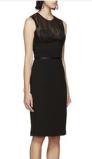 ALEXANDER MCQUEEN black dress new