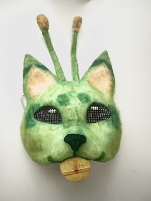 Gnarpy Alien Cat Mask Roblox Inspired (Olivesmasks) | eBay
