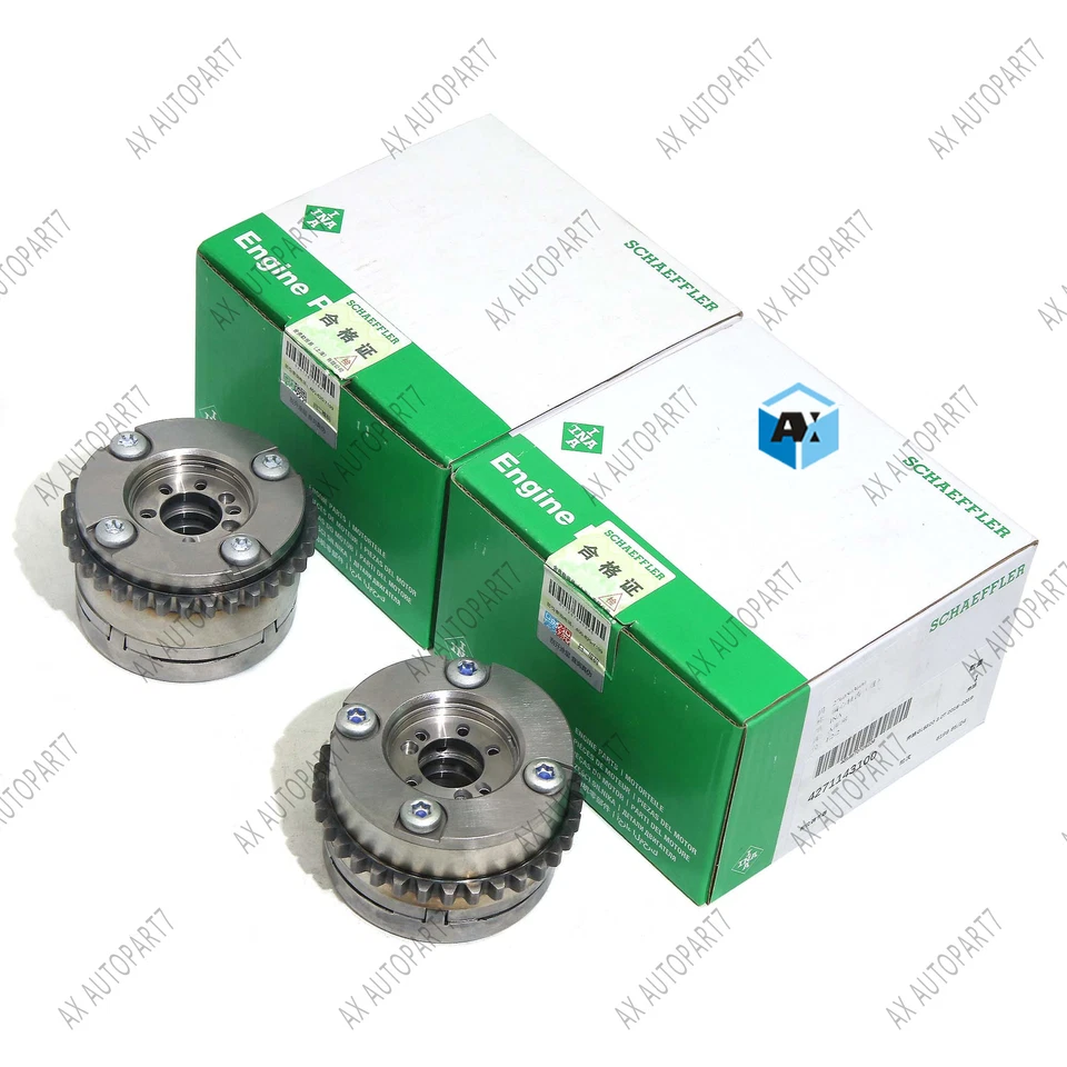 Ajustador de árbol de levas L&R admisión INA para Mercedes-Benz ML350 W222 W166 3,0 3,5 L M276 Foto 2 de 4