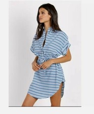 faithfull the brand Aaron Shirt Dress NWT SIZE Large