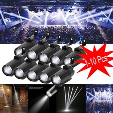 10X Disco Spot Light LED Stage Lighting Beam Pin Spotlight DJ Bar Party Light US