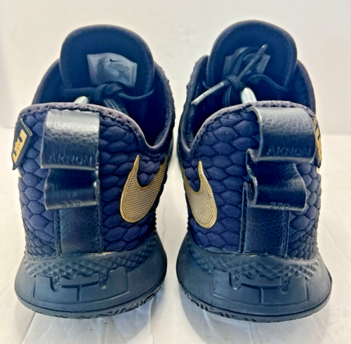 Nike LeBron Witness 3 “Negro Dorado” Tenis Zapatos AO4433-003 Hombres Talla 10 - Imagen 6 de 13