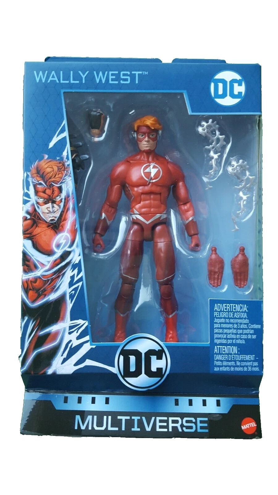Figuras de acción de plástico Mattel el Flash Accesorios