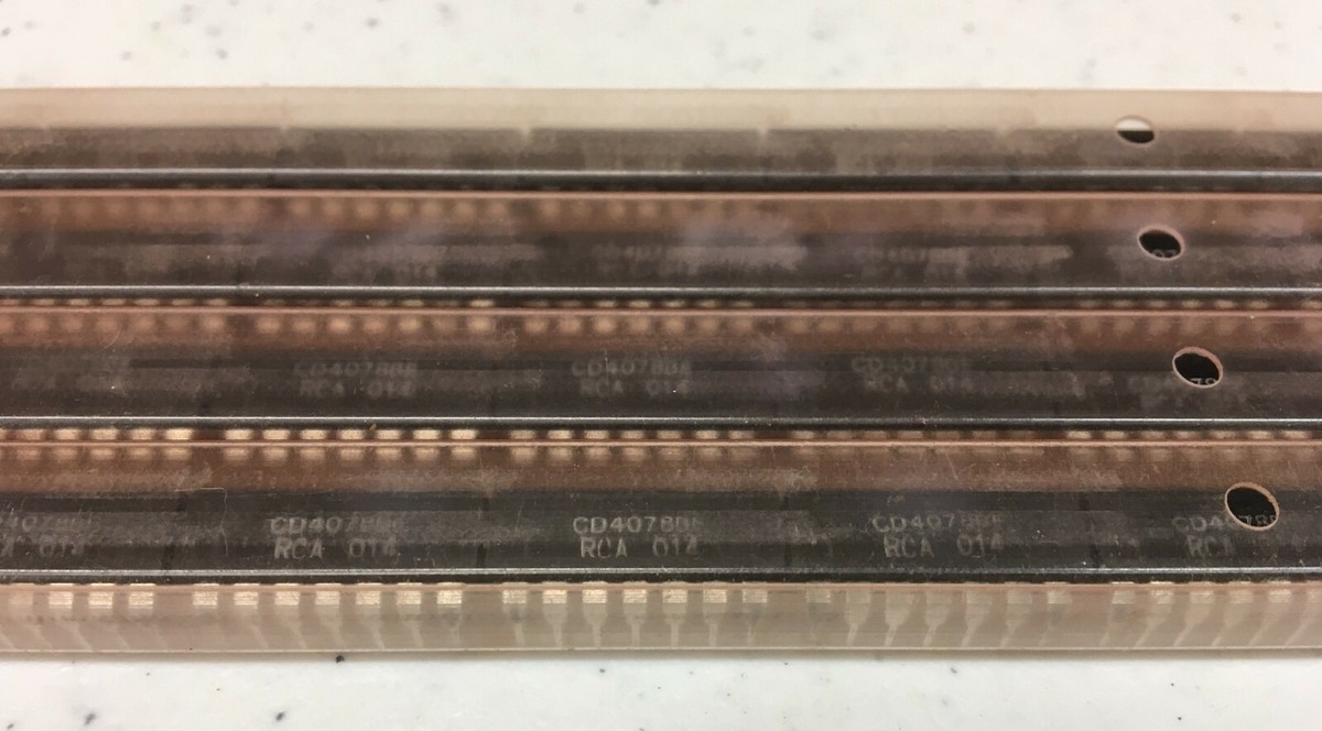 5 PCS) CD4078 RCA, SCL4078BE SSS, IC 8-IN NOR/OR GATE CMOS - Foto 7