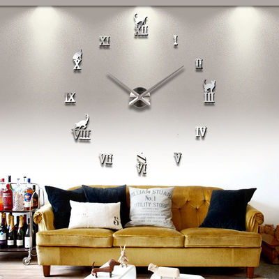Wanduhr ORIGINAL MAX3 130 cm 3 D Uhr Selbst gestaltbare Do-it-yourself Design 11