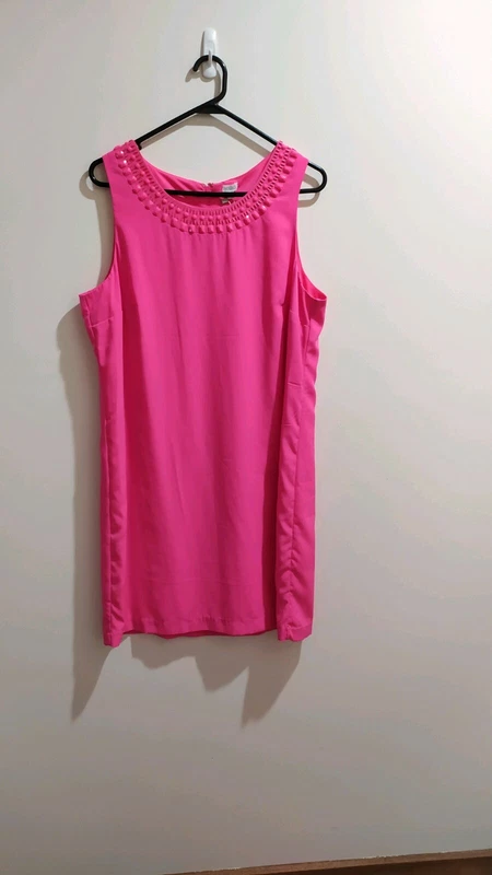 hot pink dress size 14