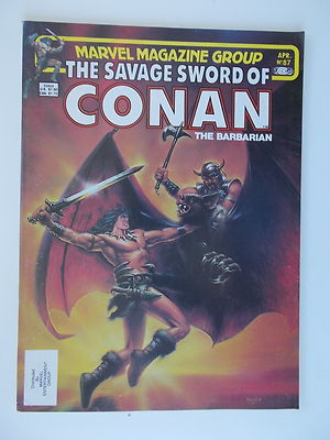 The Savage Sword of CONAN - Nr. 87. The Barbarian - Marvel, US Comic / Z. 1-2