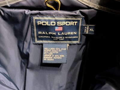 ジャケット・アウター 90s polo Ralph Lauren polo sport down 90's Ralph Lauren POLO SPORT | ダウンジャケット - 古着屋
