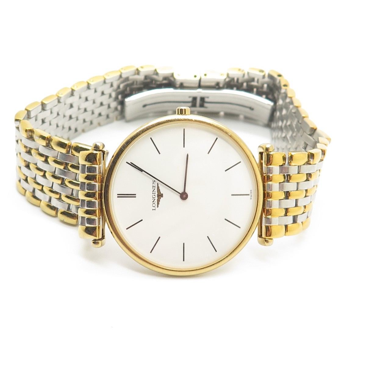 Longines Grand Classic L4 635 2 White Dial Quartz Unisex Watch | eBay