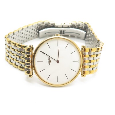 Longines Grand Classic L4 635 2 White Dial Quartz Unisex Watch | eBay