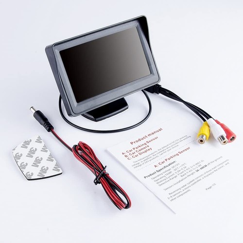 4.3''/5"/7'' LCD Screen Car Rear View Backup Monitor for Parking Reverse Camera - Picture 26 of 63