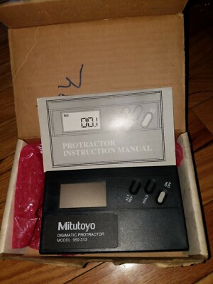 MITUTOYO Digimatic Protractor Model 950-313