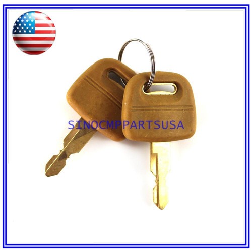 2 Keys Fuel Locking Tank Cap For Kobelco SK100 SK200 SK210 SK300 Excavator - Picture 6 of 6
