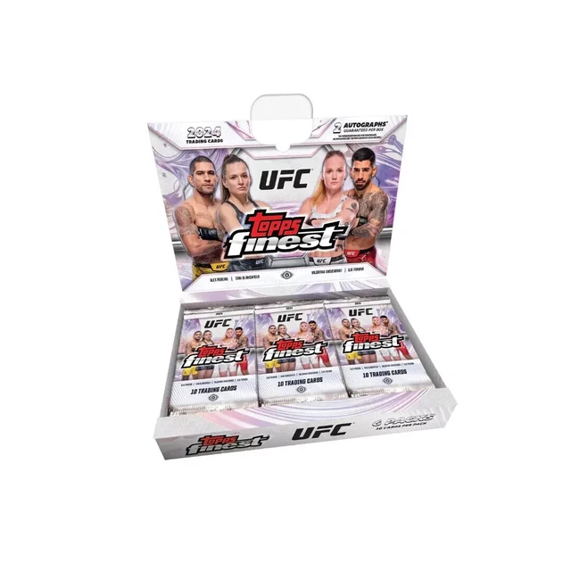 2024 Topps Finest UFC Hobby Box- Rip + Ship