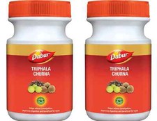 Dabur TRIPHALA CHURNA 500g x 2 Packs Triphla Powder 1KG