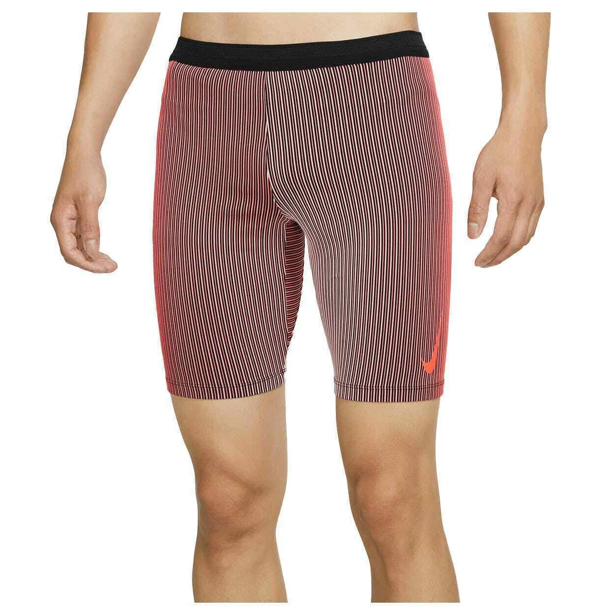 Nike Aeroswift Running 1 2 LenghtTights Short Black Crimson DA1429