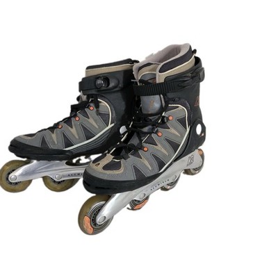K2 ROLLER SKATES Flight ALX-M Inline Skates Mens Size 12 Rollerblades Aluminium