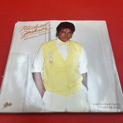 MICHAEL JACKSON-HUMAN NATURE/BABY BE MINE-EPIC PS/45RPM