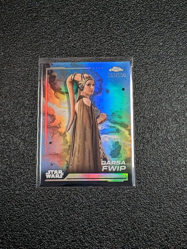 2024 Topps Star Wars Chrome- Garsa Fwip,  Numbered /150.