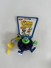 Brand New Vintage Koosh Lings Collectibles Keyring Keychain T.K. NOS Rare