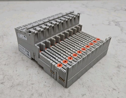 10 Pack Allen Bradley 1734-MB Mounting Base w/ 1734-RTBS 8-Point Terminal Block 