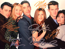 FRIENDS Cast Signed (x6) Autographs 8x10" Authentic Original Signatures + COA
