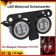 Faros LED de moto para Malaguti Phantom F12 F15 Firefox Fanale Angel Eye