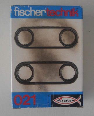 New & Sealed Fischertechnik Add-On Set 021 Wheels 30 + Tracks Bands