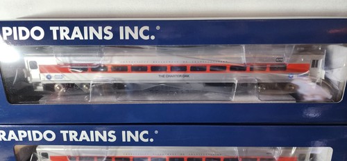 RAPIDO 128528 HO CDOT As Delivered Comet 2 Commuter Coaches 1 Cab Car 3 Pack - Picture 3 of 12