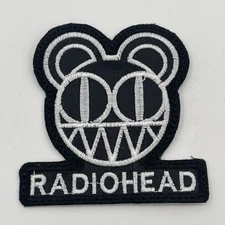 Radiohead Rock Band Logo Patch: Sew On, Quality Embroidery, 3” X 3”