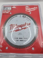 Milwaukee 48-40-4355 Aluminum Cutting Circular Saw Blade 9'' 72T 1'' Arbor