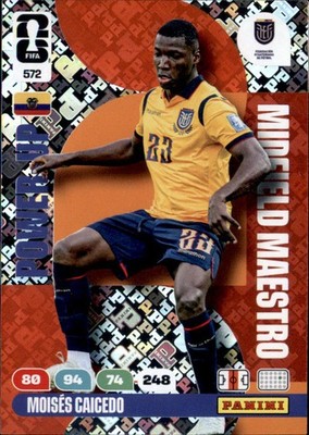 Panini WM 2026 World Cup Adrenalyn XL 572 - Moises Caicedo - Midfield Maestro