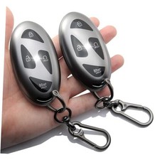 2-Pack for Hyundai Key Fob Cover with Keychain TPU Key 5-Button Grey 5-Button 