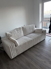 White Wayfair 3 Seater Sofa Excellent Condition Collection Only London