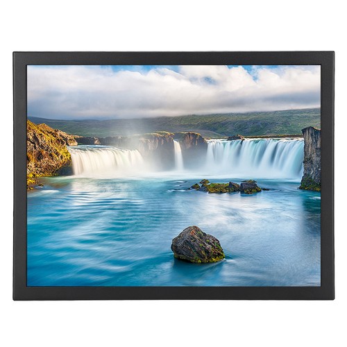 US Plug 15in Resistance Touch Screen 1024x768 4:3 Embedded Monitor /VGA/ NEW - Afbeelding 8 van 12