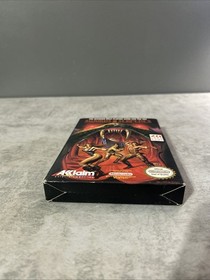 Swords and Serpents (Nintendo NES, 1990) Complete CIB Box Manual Poster Insert