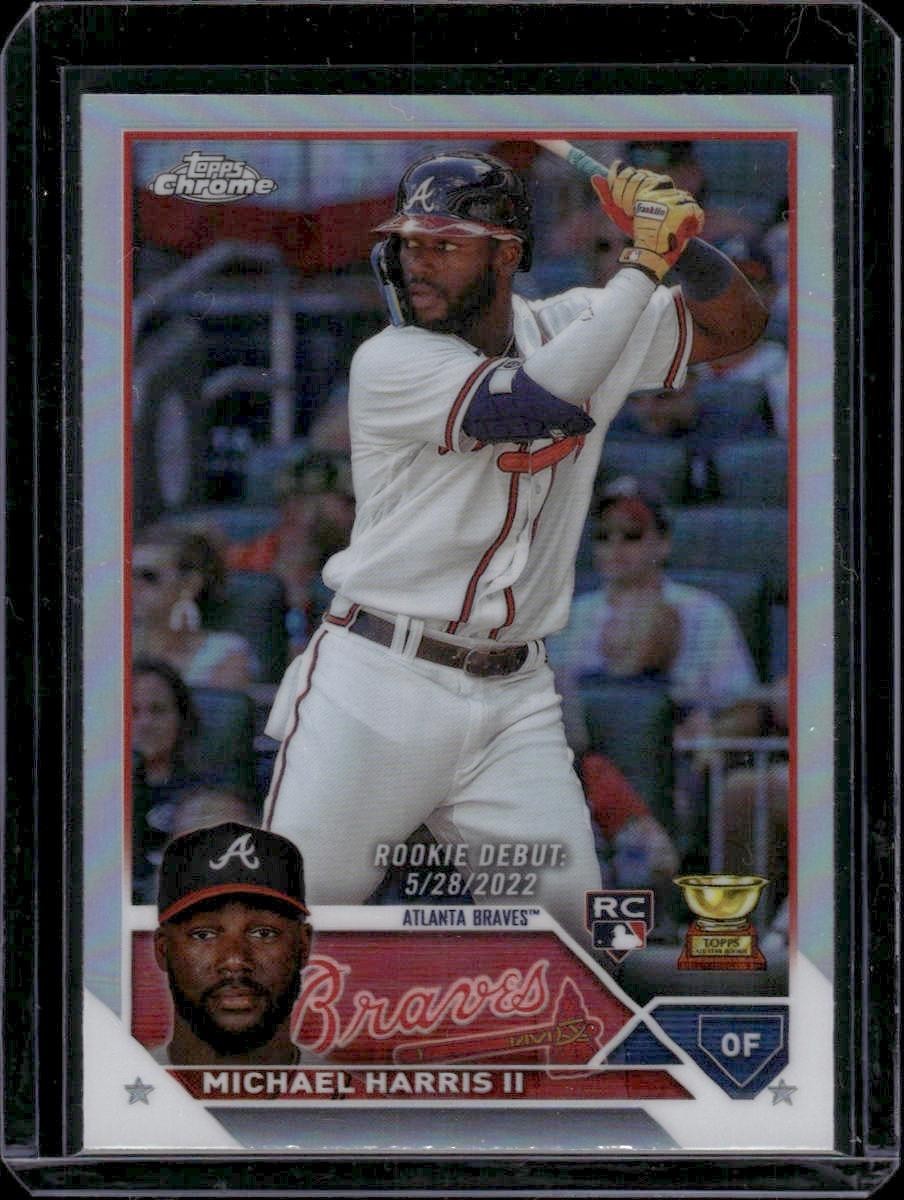 2023 Topps Chrome Update #USC153 Michael Harris II Rookie Refractor Braves