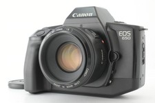 Canon EOS 650 35mm SLR Autofocus Film Camera Kit w/ EF 50mm f/1.8 Lens NMint JP