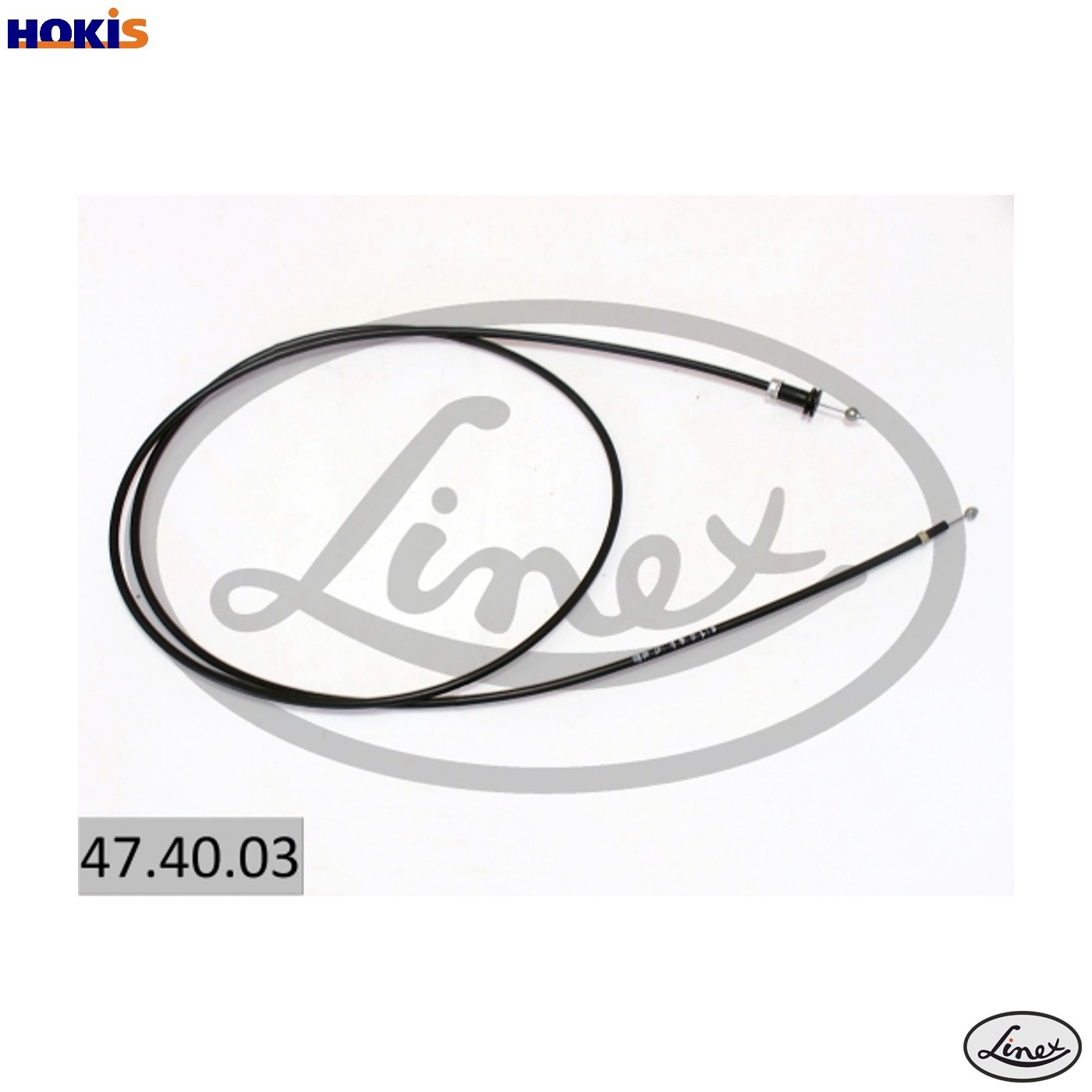 BONNET CABLE 47.40.03 FOR VW BAY/AMF 1.4L 3cyl POLOADC 2.0L AKW 1.7L AHG 1.7L