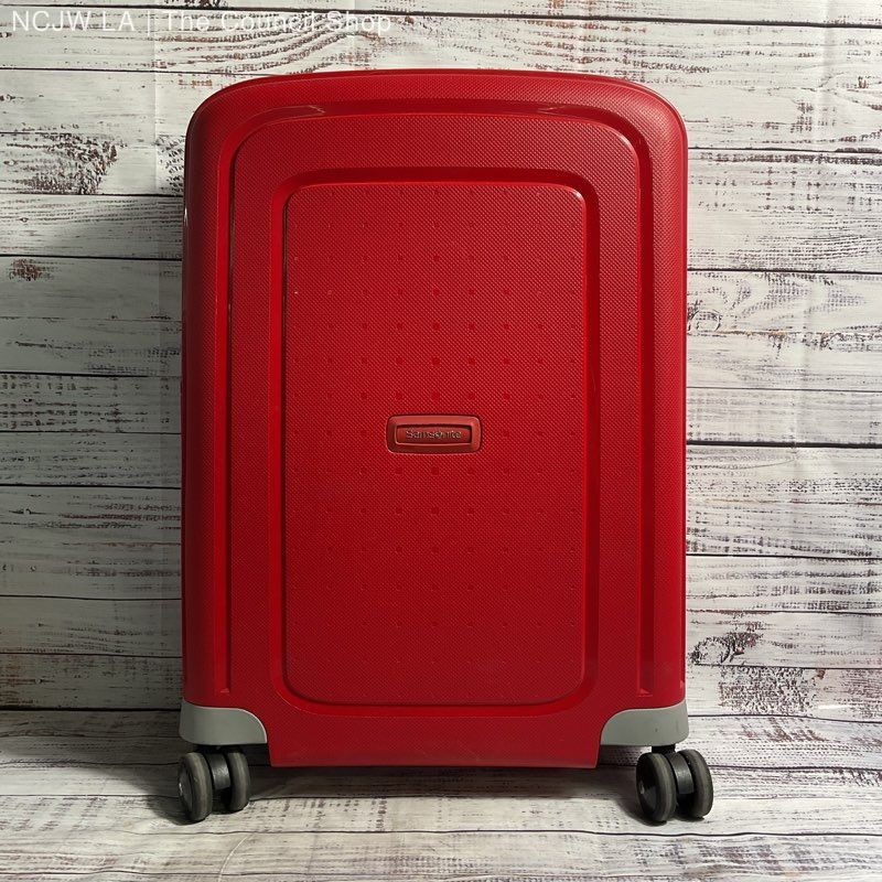 Samsonite S'cure Red 22" Spinner Carry On Luggage