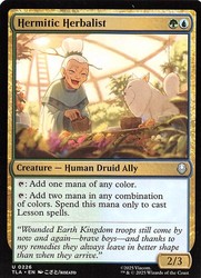 Hermitic Herbalist #226 Avatar: The Last Airbender TLA MTG
