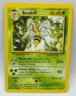 Pokémon TCG Beedrill Base Set, 17/102, Regular Rare Unlimited Non Holo Card