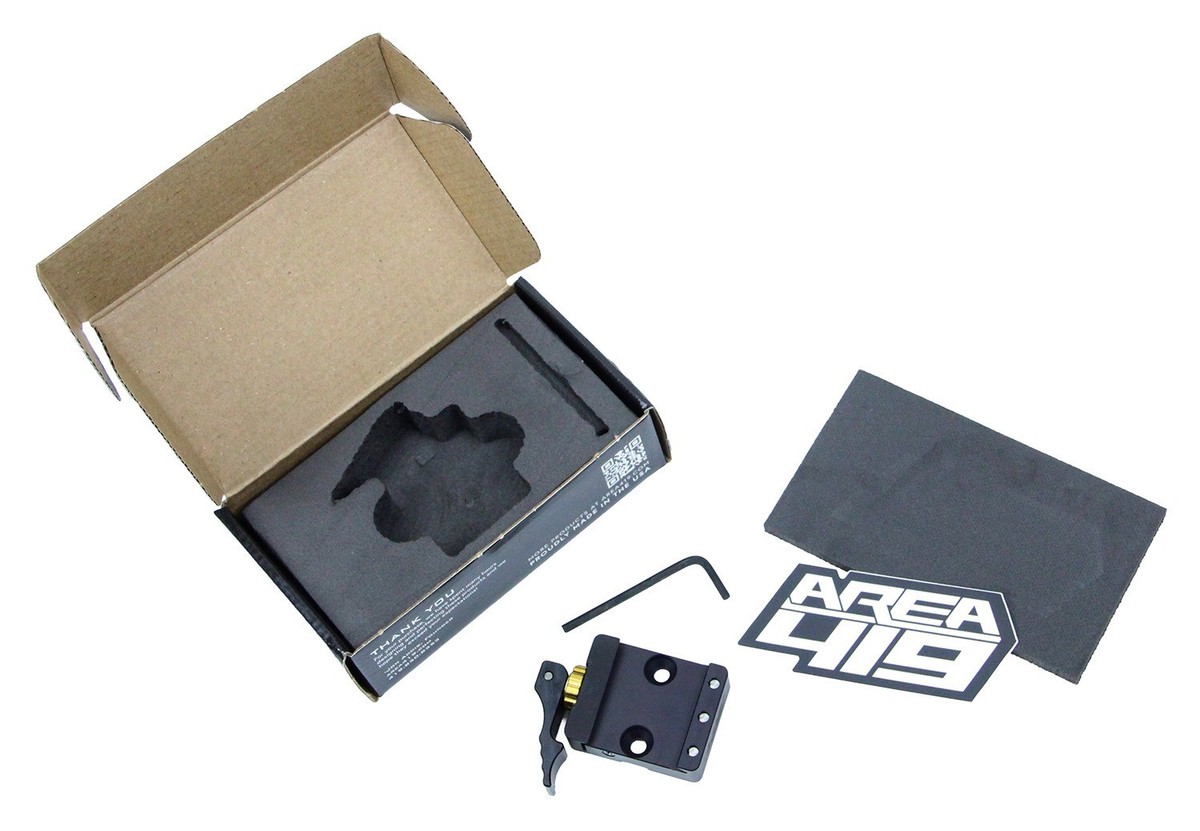 Area 419 ARCALOCK QD Clamp ARCA Rail 17S Quick Detach Bipod Tripod