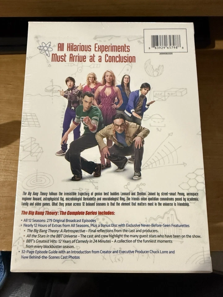 The Big Bang Theory - The Complete Series, Season 1-12 (DVD, 37-Disc, Box-Set) - Image 3 of 3