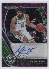 2021 Panini Prizm Draft Picks Purple Circles 2/30 LJ Figueroa #DP-LJF Auto 5xx