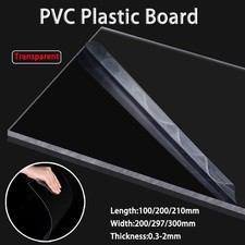 Przezroczysta płyta z tworzywa sztucznego PVC wyświetlacz znaku montaż tablica oznakowania 0,2-5 mm