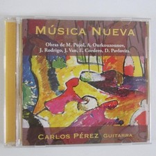 Carlos Perez Musica Nueva Guitarra CD Made In Chile Possibly Signed 2011